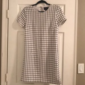 Windowpane dress